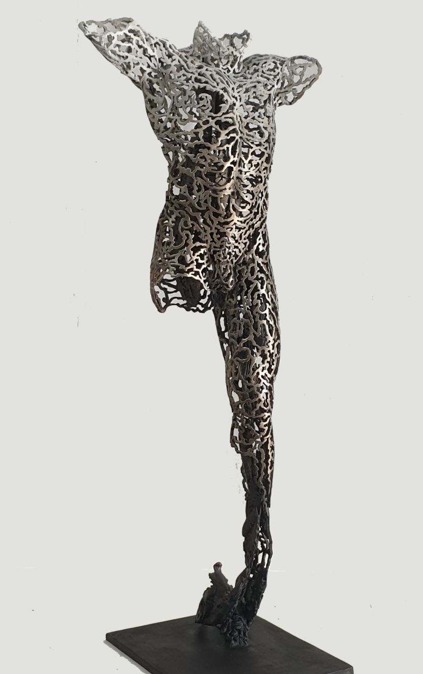 Callisto 3D printed Cast Bronze Figure