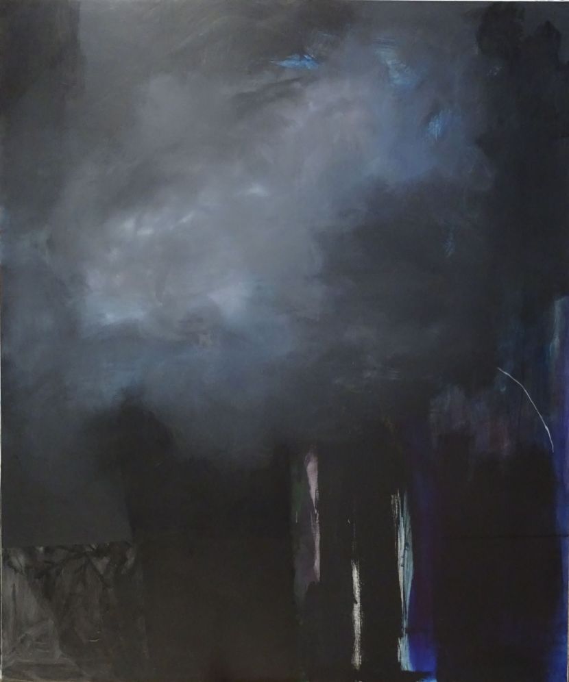 Spaces Between 2, acrylic on canvas, 180x150 cm